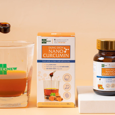 Combo mua 2 tặng 1 Thực phẩm chức năng Nano curcumin Oic dạng dung dịch Liquid Nano Curcumin OIC (LNCO) lọ 50ml