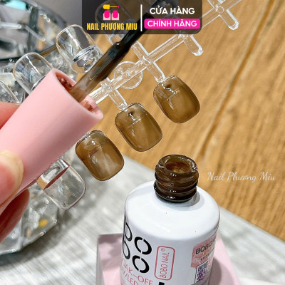 Sơn Thạch BOBO Màu Nâu Tây Số 20 Cao Cấp Chai 15ml Làm Nail Đậm Mướt, Màu Chuẩn, Sơn Gel Cao Cấp Cho Tiệm Nail