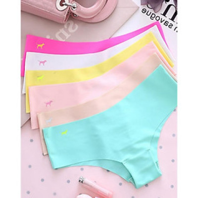 Combo 5 quần lót nữ đúc su cạp thấp siêu đẹp