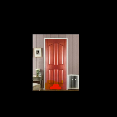 Cửa phòng ngủ gỗ công nghiệp Juno sofa HDF Veneer 4A - căm xe