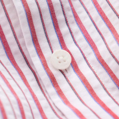 Áo Sơ Mi ROUTINE Nam Tay Dài Kẻ Sọc vải mềm Form Loose - 10F24SHL060 | LASTORE MENSWEAR