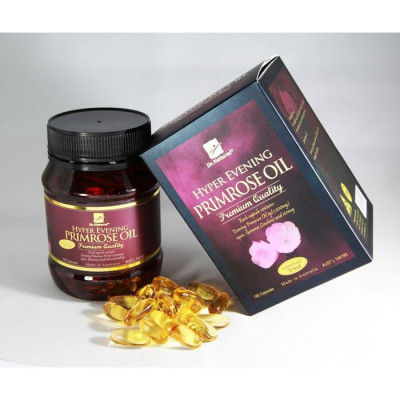 Viên uống bổ sung nội tiết tố nữ nhập khẩu chính hãng Úc HYPER EVENING PRIMROSE OIL (90 viên) chiết xuất tinh dầu hoa anh thảo giúp giảm triệu chứng tiền mãn kinh, mãn kinh: đau đầu, bốc hỏa, mất ngủ…; giảm nám da; giảm tóc rụng