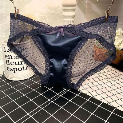 Combo 5 Quần Lót Nữ Phi Lụa Phối Ren 838 – Mềm Mịn, Quyến Rũ, Co Giãn 4 Chiều