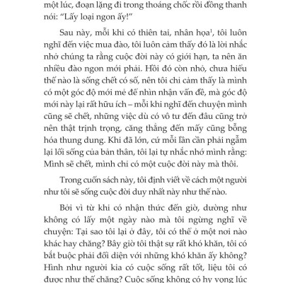 Sống Một Đời Theo Ước Nguyện Bản Thân