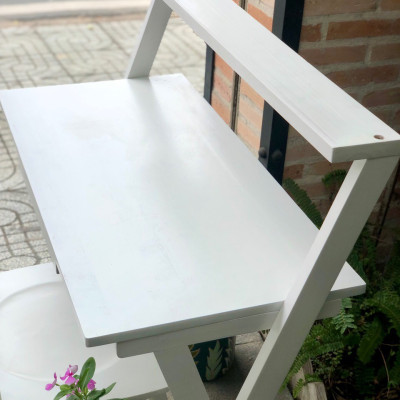 Bàn Làm Việc Chân Chữ X Có Kệ Decor 9269 - Thương hiệu Viet Home Decor