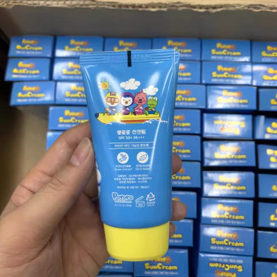 Kem chống nắng trẻ em Pororo Sun Cream SPF50+ PA+++ Hàn Quốc 50ml