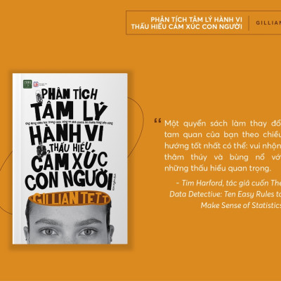 Sách - Phân tích tâm lý hành vi, thấu hiểu cảm xúc con người - Gillian Tett (1980BOOKS HCM)