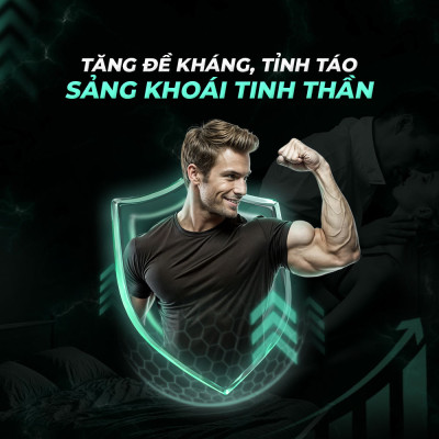 Kẹo bạc hà hỗ trợ nam giới Powergra Mint Energy - Hộp 10 viên