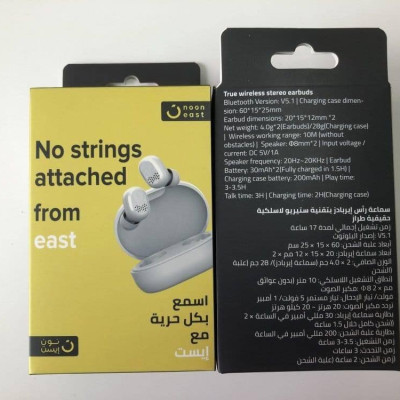 Tai Nghe Bluetooth 5.1 NOON EAST Y13 Cảm Ứng Vân Tay Siêu Nhạy, Điều Khiển Đa Chức Năng, Bass Ấm - Hàng Chính Hãng 