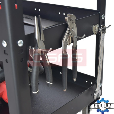 Xe đẩy 3 tầng màu đen CSPS