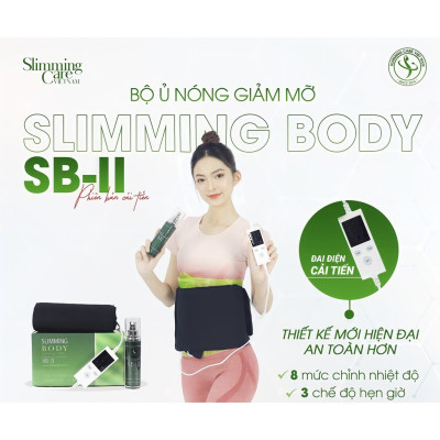 Bộ Ủ Nóng Tan Mỡ SLIMMING BODY 2 Cải tiến hỗ trợ giảm mỡ Bụng - Đùi Hiệu Quả