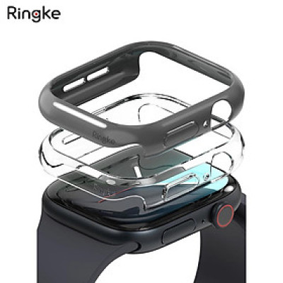 Case ốp siêu mỏng dành cho Apple Watch Series 10 (bộ 2 ốp), RINGKE Slim_ Hàng chính hãng