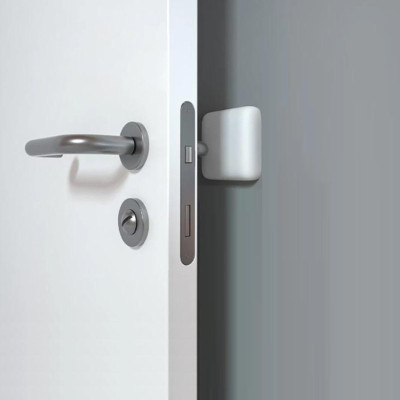 1 Miếng Chặn Cửa Dán Tường Chống Va Đập , Va Chạm Cửa, Tay Nắm Với Tường, Chặn Cửa Bằng Cao Su, Siêu Bền, Tiện Dụng Cho Gia Đình. TakyHome 1650