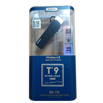 Tai nghe  Bluetooth version 4.2 Remax RB-T9 - Hàng Chính Hãng - Màu Ngẫu Nhiên