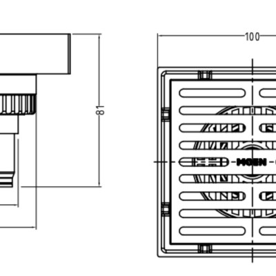 Ga thoát sàn chống hôi Moen - 3967