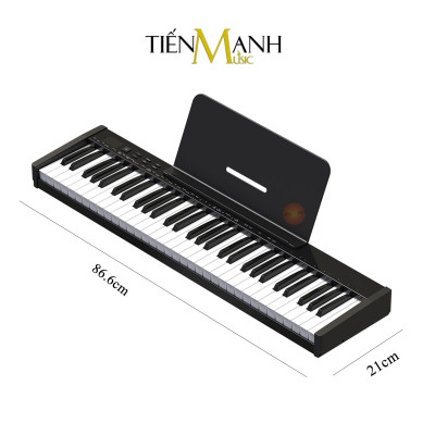 [Mẫu Mới, Cao Cấp] Đàn Piano Điện Konix PH61S - 61 Phím Nặng Cảm Ứng Lực PH61 Có 2 Loa Lớn Và Midi Keyboard Hàng Chính Hãng