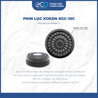 Trọn Bộ Mặt Nạ Koken G7 Nhật Bản (Mặt Nạ + 2 Phin Lọc) | Combo Tiết Kiệm - Chống Độc - An Toàn Tuyệt Đối