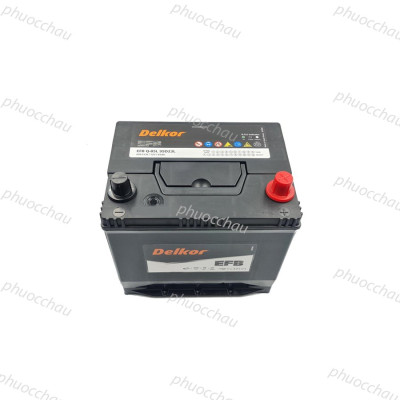 Ắc Quy Delkor EFB Q85/95D23L 12V-65Ah | Q85/115D23L 12V-70Ah