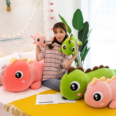 Thú nhồi bông khủng long đuôi tim - Size từ 60cm đến 190cm - Quà tặng gấu bông khủng long đuôi tim siêu đáng yêu - Gối ôm mềm mịn co dãn bốn chiều cho bé