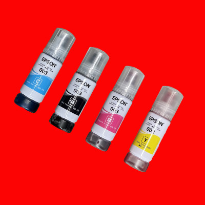 Mực cho máy in Epson L1110/ L3100/ L3110/ L3210/ L3150/ L3250/ L5190/ L5290/ L6500  ... ( Bộ 4 màu hoặc mua lẻ từng mầu: BK/C/M/Y ) - Hàng nhập khẩu