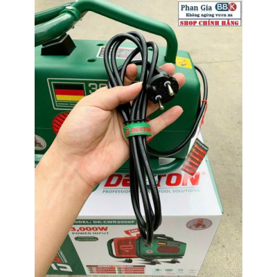Máy Rửa Xe Dekton DK-CWR3000F - Công Suất 3000W - Có Chỉnh Áp, Bánh Xe Đẩy - Motor 100% Dây Đồng - Bảo Hành 1 Năm