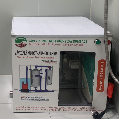 (Hàng chính hãng) Máy lọc nước thải Litero ACE1000I xử lý nước thải Phòng khám chuyên khoa dinh dưỡng Công nghệ oxy hoá bậc cao kết hợp lọc nano và than hoạt tính 1 bộ