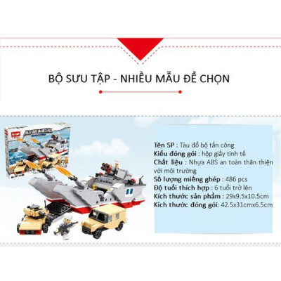 Đồ Chơi Tàu Đổ Bộ Tấn Công 