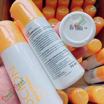 Lăn Khử Mùi SCION Brightening Roll-on 75ml Nhập Thailand- Ngăn Mùi Hôi Nách - Không Làm Ố Áo - Làm Sáng Da Dưới Cánh Tay