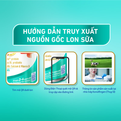 Sữa bột Nestlé NAN OPTIPRO PLUS 4 1500g/lon với 5HMO Giúp tiêu hóa tốt