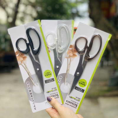 Combo khay đựng đồ rất tiện lợi & gọn gàng + kéo văn phòng Echo Metal 18cm - made in Japan