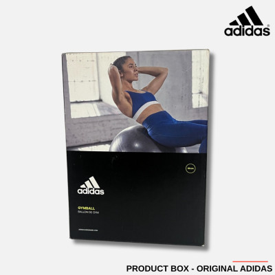 Bóng Tập Yoga & Gym Chính Hãng ADIDAS ADBL-11246GR Exercise Ball, Đường Kính 65cm, Kèm Ống Bơm Hơi