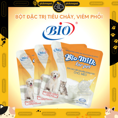 Sữa bột Bio milk for pet |BIO-milk |Biomilk - Sữa dinh dưỡng cho chó mèo 100g