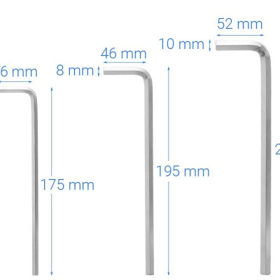 LỤC GIÁC BỘ 9 CÂY DÀI TOLSEN 20049 - HÀNG CHÍNH HÃNG