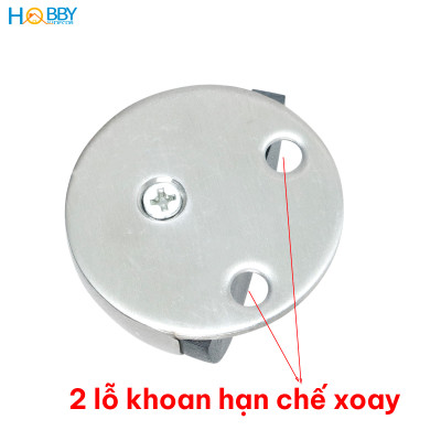 Chặn cửa bán nguyệt chống va đập tường inox 304 Hobby home decor CC14
