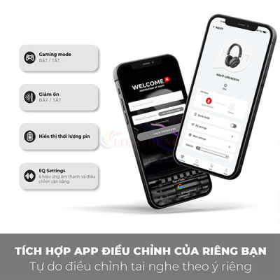Tai nghe chụp tai Bluetooth Havit LIFE NC01H H668BT - Hàng chính hãng