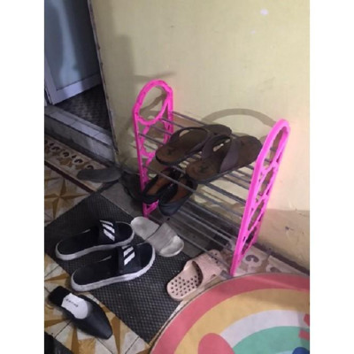  Kệ để giày dép 4 tầng nhựa cứng