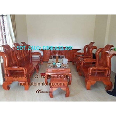 Bộ bàn ghế gỗ gụ Tần Thủy Hoàng