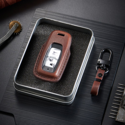 Bao da ép phom handmade chìa khóa xe máy SH 2021,Vision 2021,Vision 2022,Air Blade 2023,SH 150i,SH 350i da bò nappa - hàng chính hãng