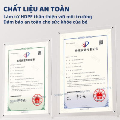 Bàn gấp gọn đa năng kèm bảng từ tính và ghế ngồi cho bé Mideer Multifunctional Block Table