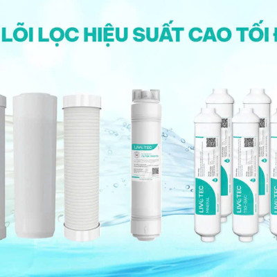 Máy lọc nước nóng lạnh RO 10 lõi Livotec 630 - Giao trước lắp sau miễn phí toàn quốc - Bảo hành 36 tháng - Hàng chính hãng