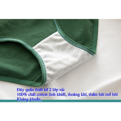 Quần Lót Cotton Nâng Mông Kháng Khuẩn WL73