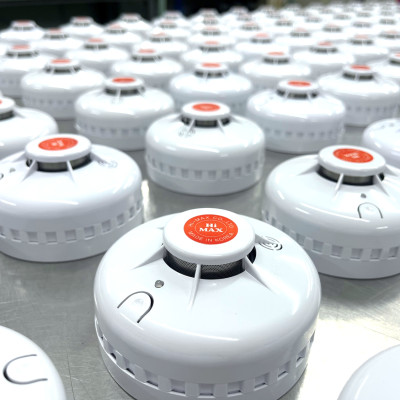 Đầu báo khói đơn trạm hi max HD1003 S (Kèm đế)