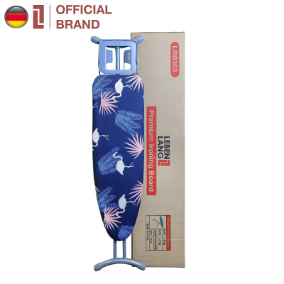 Bàn để ủi, cầu là quần áo dạng đứng LEBENLANG LBB363, khung bằng thép tặng tấm lót thay thế - hàng chính hãng 