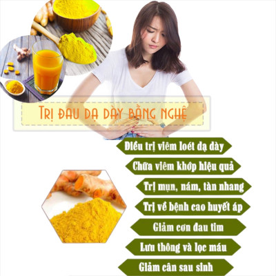 Tinh Bột Nghệ Nguyên Chất MẸ KEN 100gr - Mới