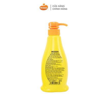 Sữa tắm gội Wesser 2 in 1 500ml