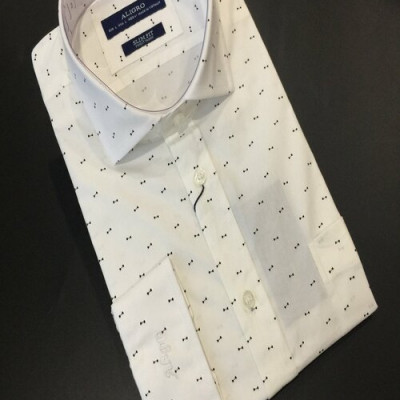 ÁO SƠ MI NAM DÀI TAY DÁNG SLIMFIT MÃ ALGS181