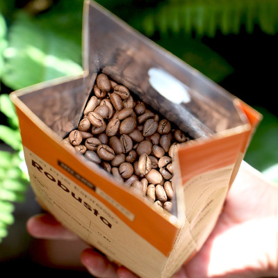 Cà phê 100% ROBUSTA rang mộc nguyên chất MILANO COFFEE - 1kg