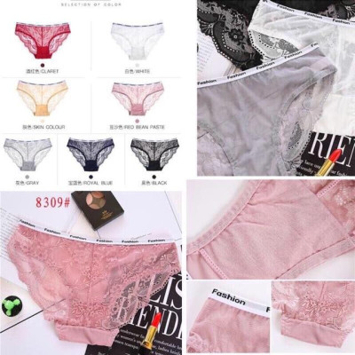 Combo 5 Quần Lót Nữ Lưới Ren Lưng Chữ Fashion 8309 – Quyến Rũ, Thoáng Khí