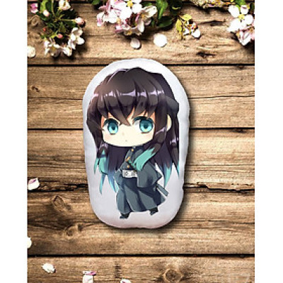 Gấu bông Muichiro Tokito-Kimetsu no Yaiba in 2mặt