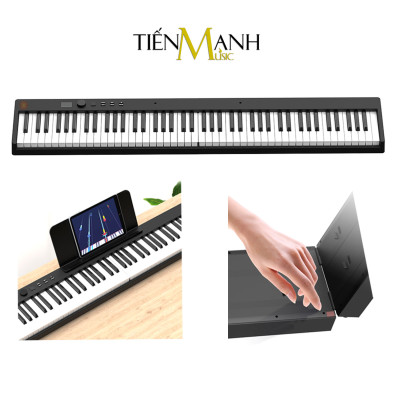 Đàn Piano Điện Konix PJ88C Đàn, Chân, Bao, Nguồn - 88 Phím Cảm Ứng Lực Midi Keyboard Controllers Hàng Chính Hãng
